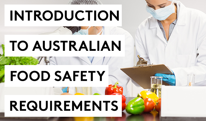 Introduction to Australian Food Safety Requirements - Learning Finder